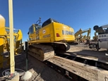 Used Komatsu in yard